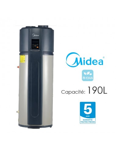 Chauffe eau Thermodynamique MIDEA 190L