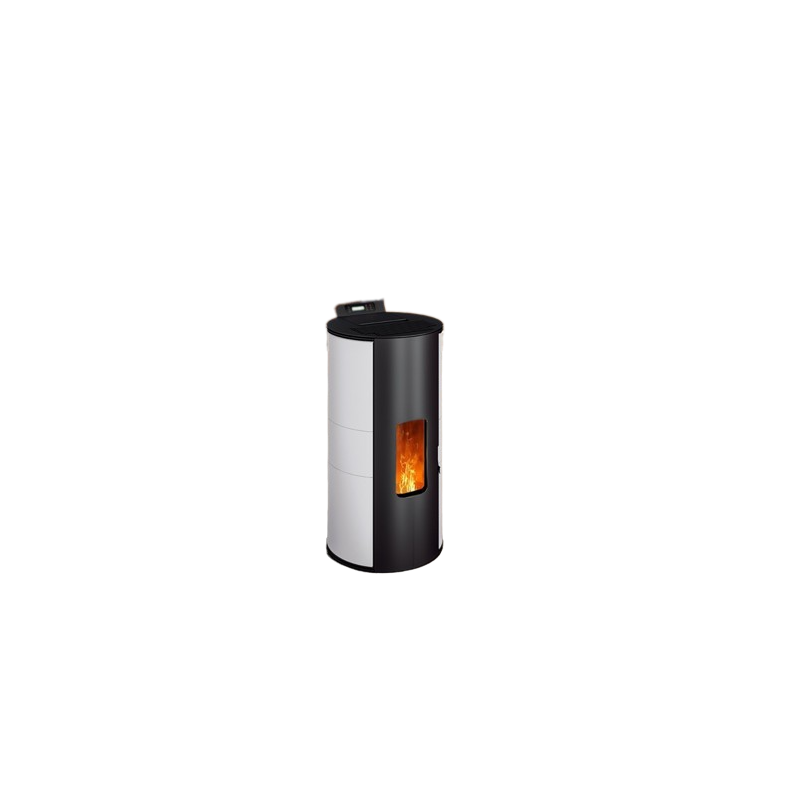 Poêle à Granulés Lorena 9 Bianco - Économies d'Énergie