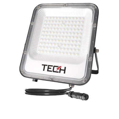 Projecteur mural LED TECH 100W - Éclairage performant