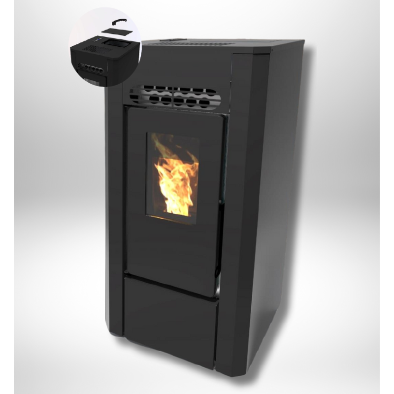 Stove Italia Poêle à granulés 10EL Tech - Économies d'énergie