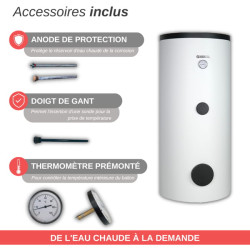 Ecodrainback Ballon Solaire 400L - Économies d'énergie